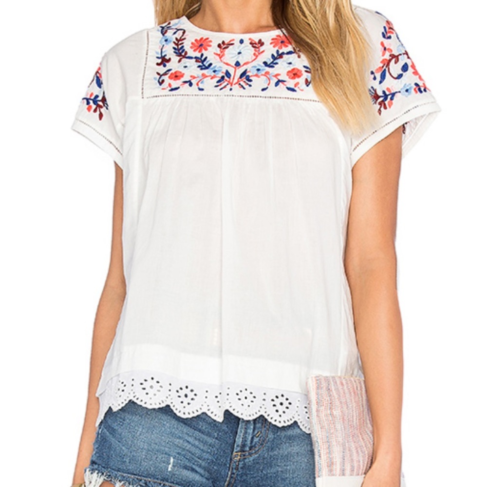 Rebecca Taylor Folk Garden Top
